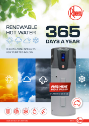 Rheem Ambiheat Brochure Image